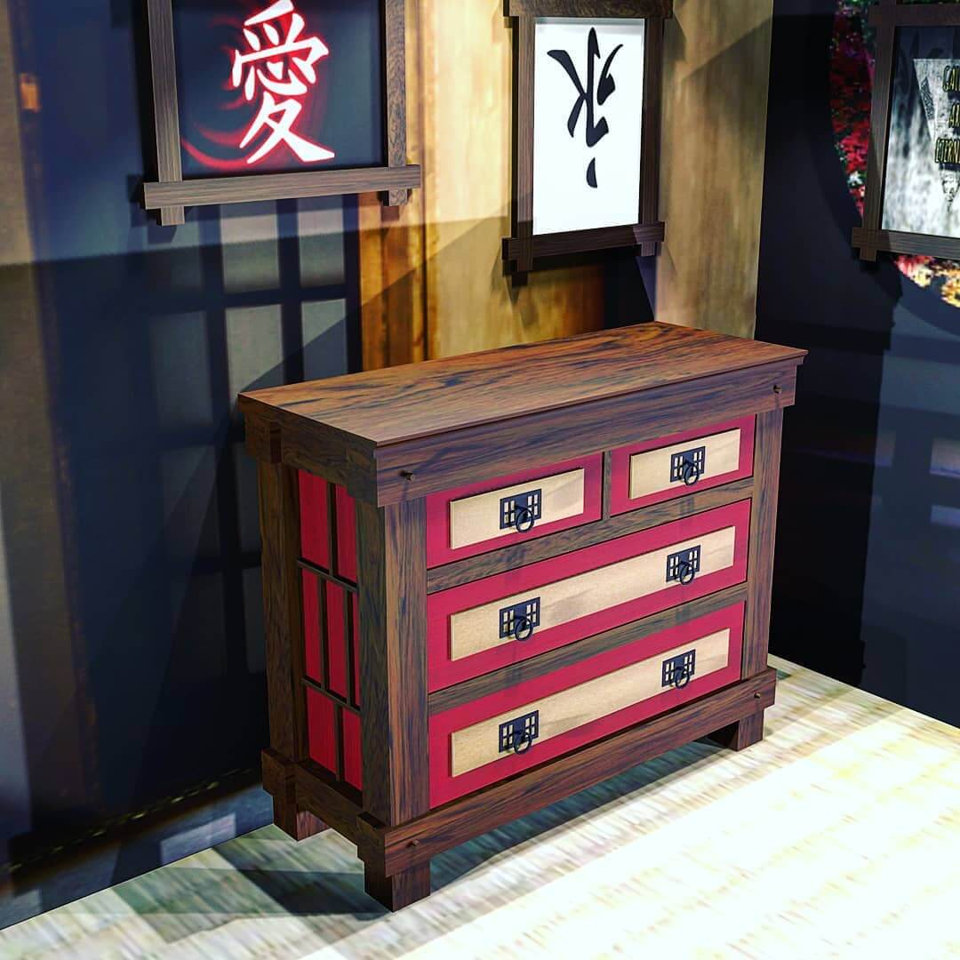 Мебель и аксессуары в японском стиле