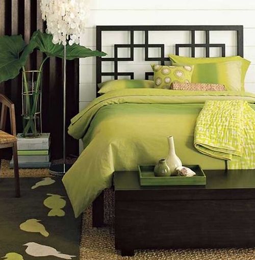 55 оригинальных способов оформить спальню в зеленых тонах